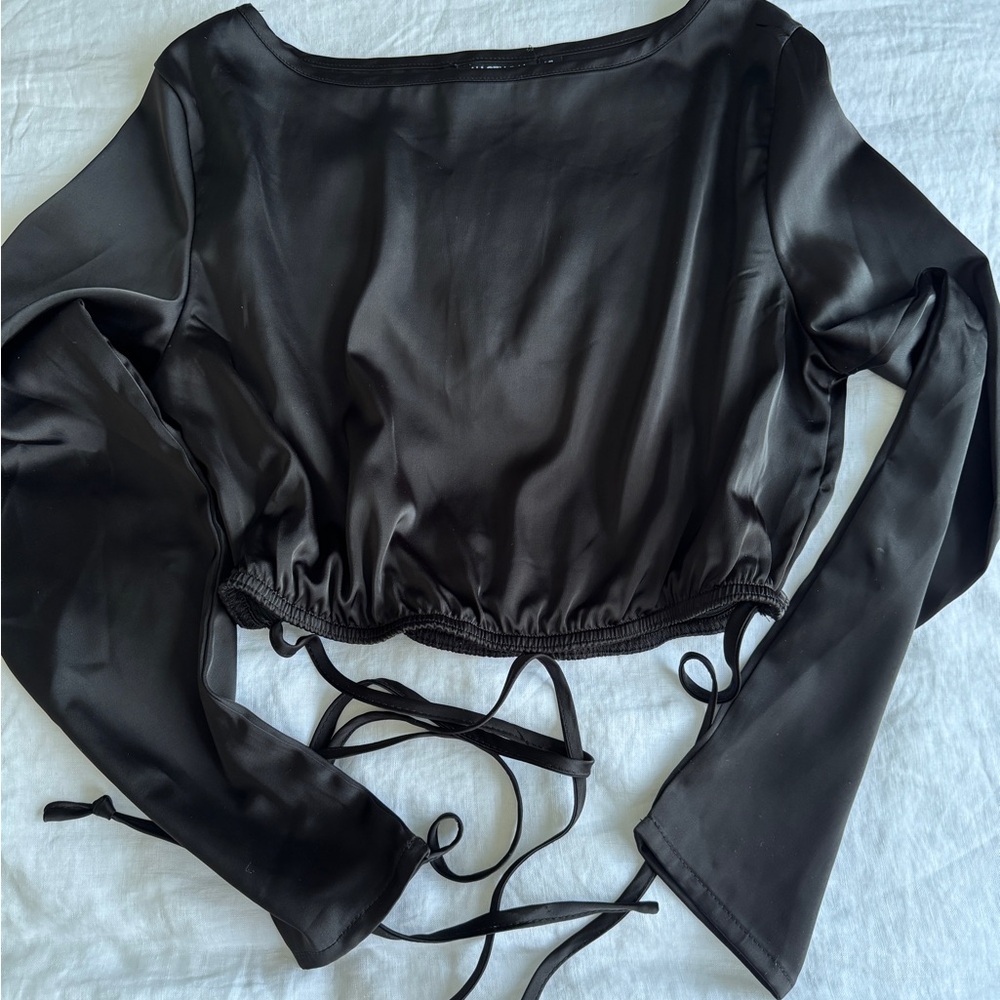 Elegant Black Women's Top